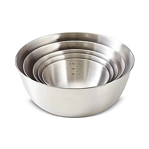 5-Piece Art & Cook Nesting Stainless Steel Mixing Bowl Set $19.99 + Free Store Pickup at Macy's or Free Shipping on $39+