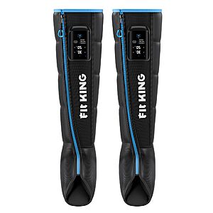 FIT KING Cordless Air Compression Recovery System with 3 Modes and 11 intensities, Sequential Leg Massager for Athletes and Sports Enthusiasts (Medium) $240