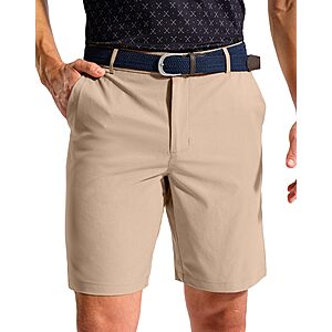 Obla Men's UPF 50+ Moisture-Wicking Stretch Golf Shorts w/ 4 Pockets (5"/7"/9" Inseams, Various Colors) $14.78 + Free Shipping w/ Prime or on $35+