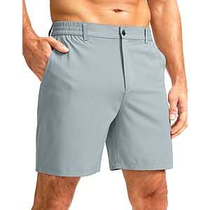 G Gradual Men's Lightweight Golf Shorts (3 Inseam Lengths, Various Colors) $14.83