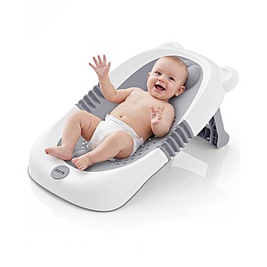 ISELECTOR Baby Bath Support for Babies 0-6 Months (Grey) $21 & More + Free Shipping w/ Prime or orders $35+