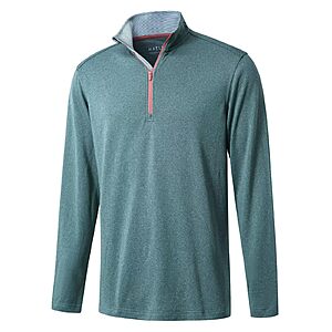 M MAELREG Mens Pullover Quarter Zip Golf Sport Casual Long Sleeve Mens Golf Half Zip Pullover Sweatshirts for Men $19.77