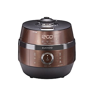 CUCKOO 10-Cup (Uncooked) High Pressure Induction Rice Cooker (CRP-JHR1009F) $345.98 + Free Shipping