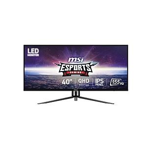 MSI 40" UWQHD IPS AMD FreeSync Premium Gaming Monitor $249.99 Free Shipping Costco.com