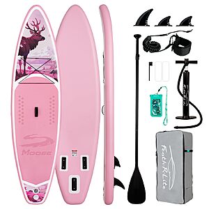 FEATH-R-LITE Inflatable Ultra-Light Stand Up Paddle Board (11'/10'6") + Free Shipping $89.99 - Amazon