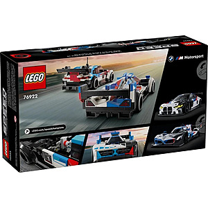 LEGO Speed Champions BMW M4 GT3 & BMW M Hybrid V8 Race Cars (6470545) $20.24 + Free Shipping