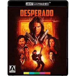 Desperado (4K UHD Blu-ray) $25.00 + Free Shipping w/ Prime or on $35+