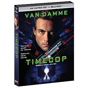Timecop (4K UHD + Blu-ray) $27.99 + Free Shipping w/ Prime or on $35+