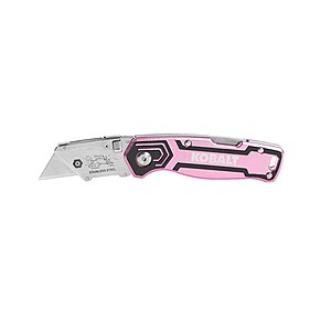 Kobalt Pink Lockback Utility Knife 3/4-in 1 -Blade Utility Knife Stainless Steel one_size | 56513 $4.98