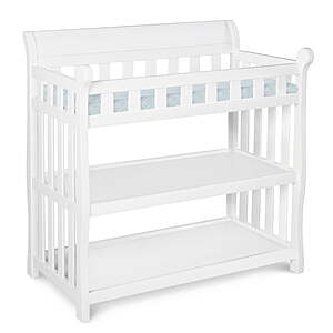 Delta Children Eclipse Changing Table with Pad, White $51.99