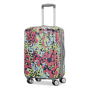 American Tourister Moonlight II 20-Inch Carry On Luggage with Spinner Wheels - Poppy Pattern $27.6