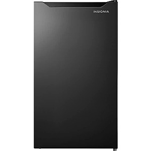 Insignia™ - 3.3 Cu. Ft. Mini Fridge with Door Storage and ENERGY STAR Certification - Black $119.99 Bestbuy.com