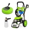 Greenworks 2000-PSI 1.2-GPM Cold Water Electric Pressure washer with 4 Spray Tips and Surface Cleaner Lowes.com - $109