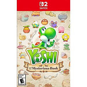Yoshi and the Mysterious Book (Nintendo Switch 2 Digital Code) - $46.91 @ Eneba
