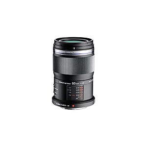 OM System M.Zuiko Digital ED Camera Lens 60 mm F2.8 $136.72