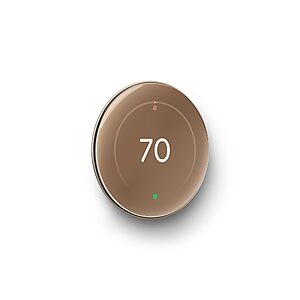 Google Nest Learning Thermostat (4th Gen, 2024) with Nest Temperature Sensor - Energy Saving Smart Thermostat - Compatible with Alexa, Apple HomeKit and Google Home App $229.99