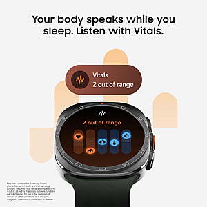 Get $100 in WMT Cash or IBOTTA Cash when you preorder Samsung Galaxy Watch Ultra2 Cellular 47mm Smart Watch, Titanium Gray at $700