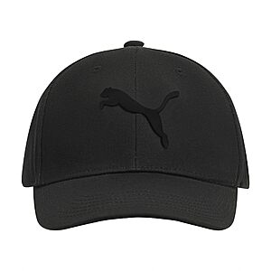 Puma Men's Puma Evercat Icon Snapback Cap Hat, Black, One Size, Shipping is free with Prime or on $35+ orders $11.45
