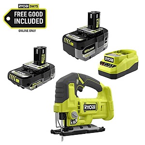 RYOBI ONE+ 18V High Performance Kit w/ 4.0Ah Battery, 2.0Ah Battery & Charger + FREE ONE+ Cordless Jig Saw $99 + Free Shipping