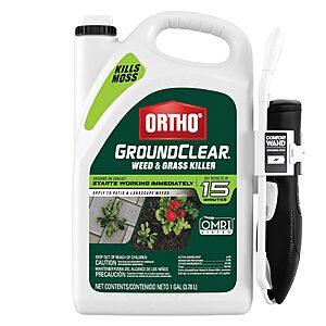 Ortho GroundClear Weed & Grass Killer with Comfort Wand, 1 gal. $16.65