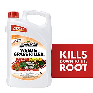 Spectracide Weed & Grass Killer for Driveways & Walkways, 1.33 Gal~$9.80 @ Amazon