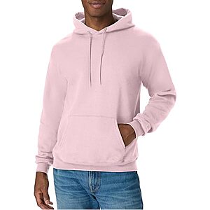 Hanes EcoSmart Fleece Pullover Hoodie (Pale Pink, Medium) $7.47 + Free Shipping w/ Prime or on $35+