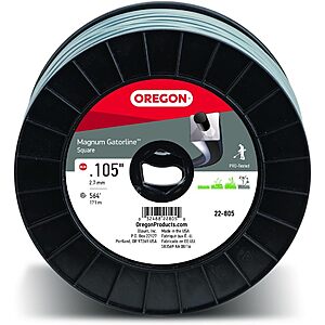 Oregon Magnum Gatorline 105 Trimmer Line Heavy Duty, .105" x 564-Foot $37.49