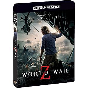 World War Z (4K UHD + Blu-ray) $27.99 + Free Shipping w/ Prime or on $35+