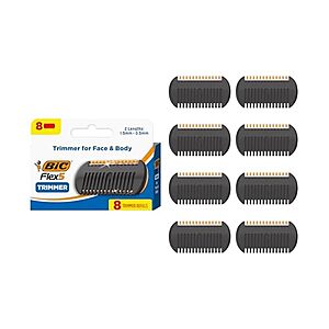 $5.99 | 8-Pack BIC Flex 5 Trim and Shave Men's Grooming Kit (Refill Cartridges) at Woot!