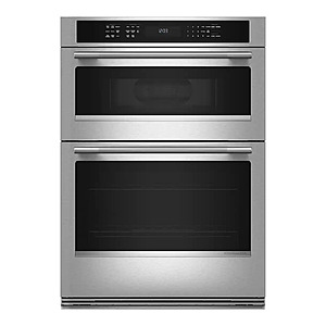KitchenAid - 30 inch Built-In Electric Convection Combination Wall Oven with with No Preheat Air Fry Mode - Stainless Steel $2599.99 Bestbuy.com