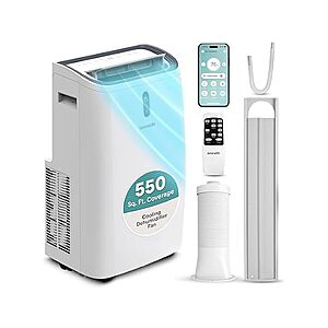 $199.99:  SereneLife 14000 BTU Portable Air Conditioner, 3-in-1 AC with Fan & Dehumidifier at Woot!