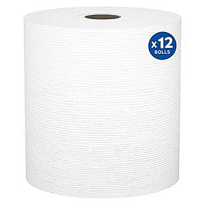 [NEW, SnS] $36.08 | Kleenex Professional Hard Roll Paper Towels, Bulk, 12 Rolls x 425' (01080) at Amazon