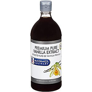 $29.74* | 32-Oz McCormick Culinary Vanilla Extract at Amazon