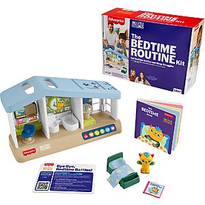 $16.01: Fisher-Price Big Little Feelings Bedtime Routine Kit, 4-Piece Toddler Set (18M+) at Amazon