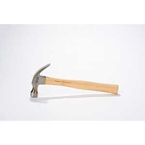 $7 LOWES  Project Source 16 -oz Steel Head Wood Handle Claw hammer