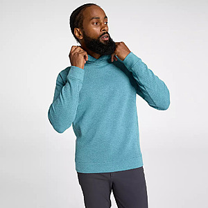 VRST Men's Recharge Pebble Hoodie (Aqua Dust Heather, Small or Medium) $12.73 + Free Shipping