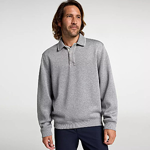 VRST Men's Pinnacle Rugby Sweatshirt (Grey) $12.73 & More + Free Shipping