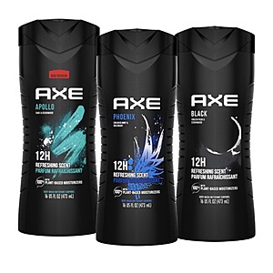 Select Axe Body Wash - 2 for $3.38 ($1.69 each) + free store pickup on $10+