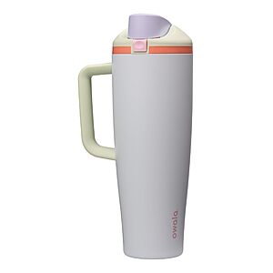 40-Oz Owala FreeSip Tumbler - Stainless Steel (Mint/Purple Beach House) $35.99 + Free Shipping