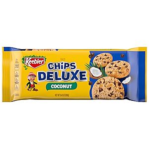 [AC] $5.07 | 2 × 9.45-Oz Keebler Chips Deluxe Coconut Cookies ($2.53 each) at Amazon