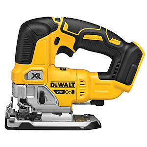 DEWALT DCS334B Cordless Jig Saw 20V Brushless 1 in Blade Stroke Length 4-Position Orbital Action $119