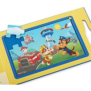 $5.59* | 2-Pk 15-pc Melissa & Doug PAW Patrol Take-Along Magnetic Jigsaw Puzzles at Amazon