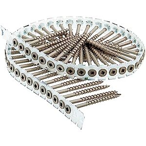 [NEW, AC] $56.05 | Senco DuraSpin No. 8 x 3 in. L Square Square Head Galvanized Steel Deck Screws 800 pk at Amazon