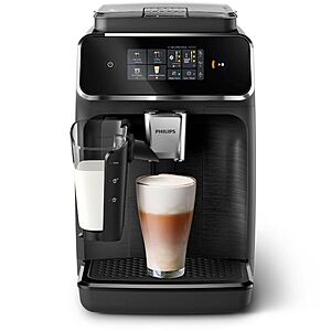 Target Verified Student Discount: Philips 2300 Series Fully Automatic Espresso Machine w/ LatteGo Milk Frother (Black) $440 + Free Shipping