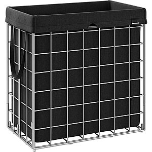 29-Gallog SONGMICS Collapsible Laundry Hamper w/ Removable Washable Liner (2 Colors) $22.79 + Free Shipping