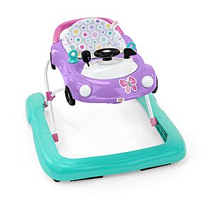 $28.00: Bright Starts Little Speedster 3-in-1 Car Walker, Purple Power (6 Months+)