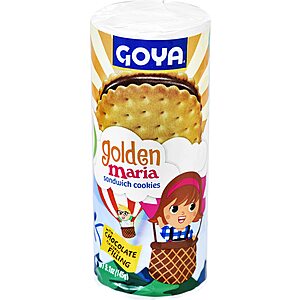 Goya Maria Sandwich Cookies with Chocolate Filling, 5.1 Ounce (Pack of 24 $15.95