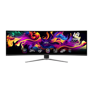 MSI 49" Curved OLED Display, 144Hz 0.03ms, Gaming Monitor $150