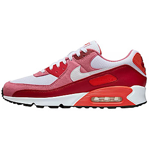 Nike Men's Air Max 90 Shoes (Red/White) $72.73 + Free S&H