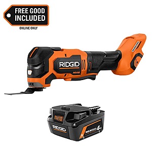 18V NUKE SubCompact Brushless Cordless Multi-Tool with FREE 18V 4.0 Ah MAX Output Lithium-Ion Battery $149